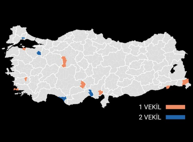 İlçeler İl Olursa Milletvekili Sayıları Nasıl Değişecek?
